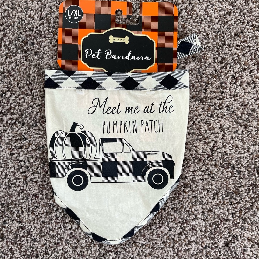 Dog Fall Bandana
